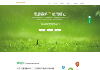 電子商務(wù)營(yíng)銷(xiāo)類(lèi)企業(yè)dedecms模板 營(yíng)銷(xiāo)型企業(yè)站織夢(mèng)